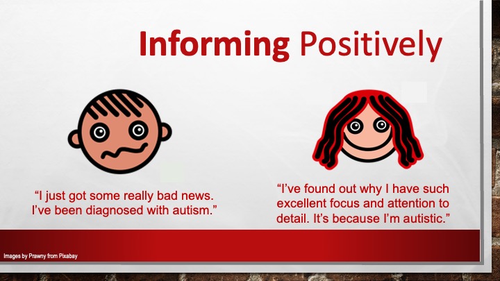 Tell an employer: informing positively