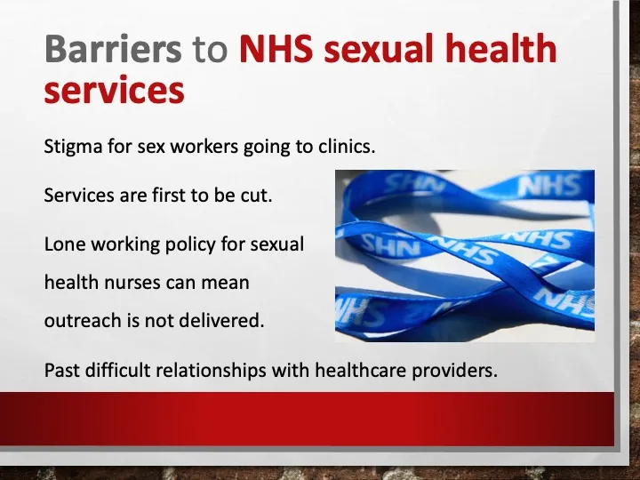 Neurodiversity and sex work: barriers to NHS